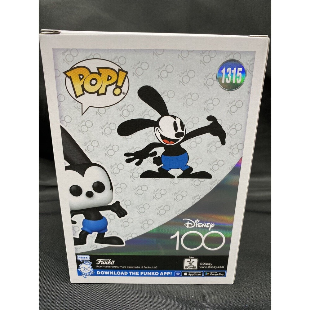 Funko Pop! Disney 100 - Oswald The Lucky Rabbit #1315 with Protector - Picture 4 of 7